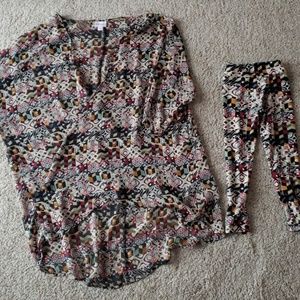 Mommy and me! Small lindsay and kids leggings